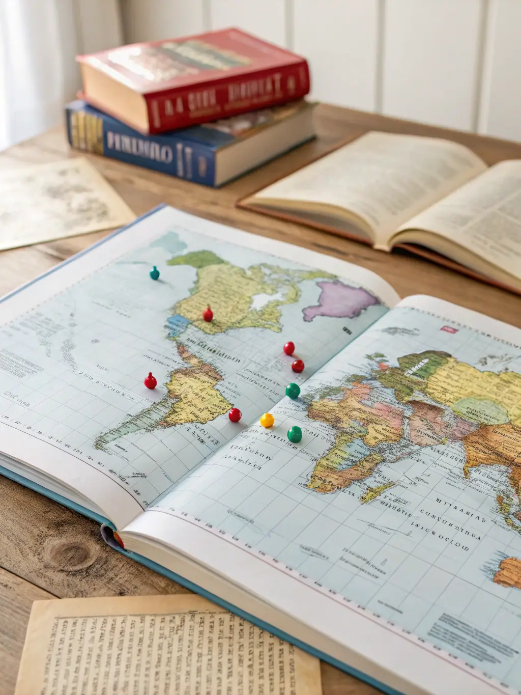 A global map with pins highlighting various countries, representing Netfintax's ability to serve clients worldwide.