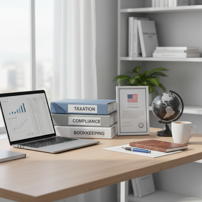 US LLC for Non-Residents: Tax, Compliance & Bookkeeping