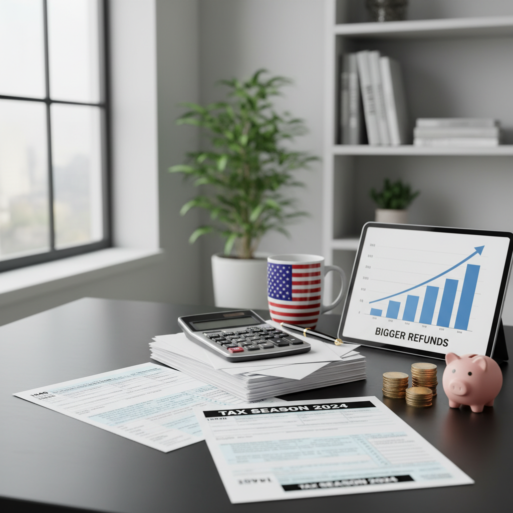IRS Update 2024: Bigger Tax Refunds for US Taxpayers
