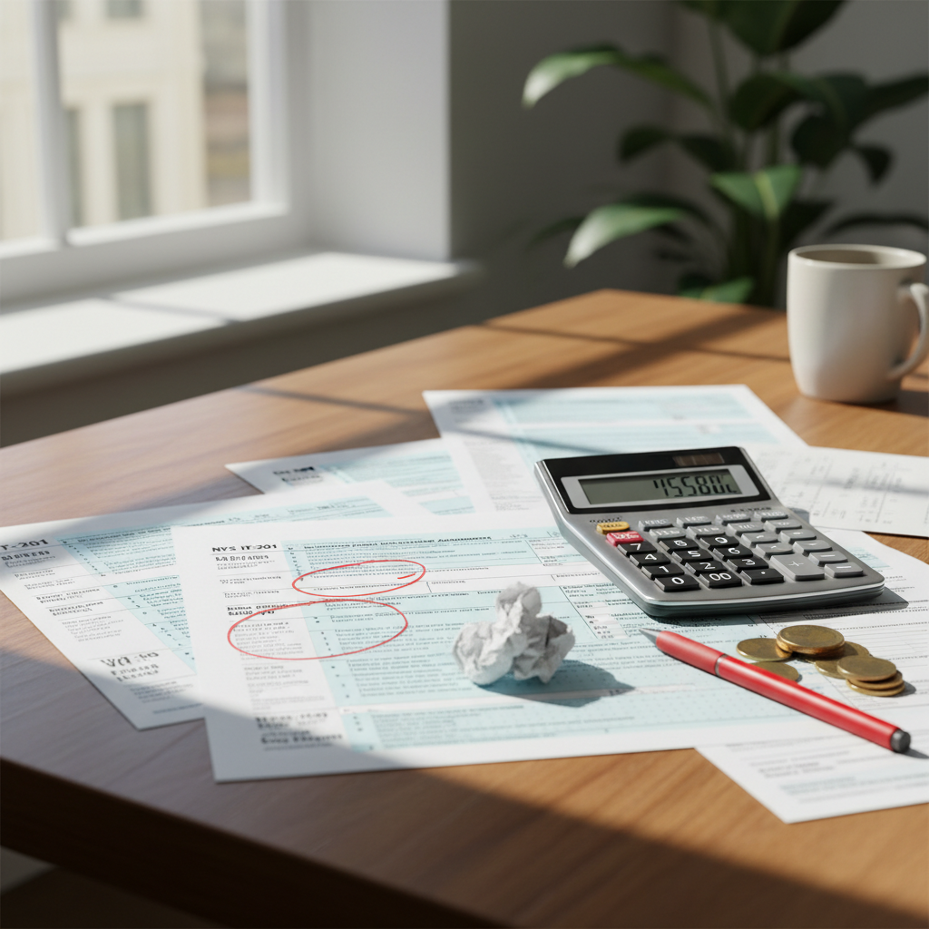 NYS Tax Error Alert: Thousands Overpay or Miss Refunds Due to Typo